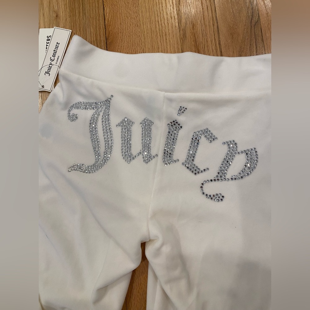 Juicy Couture OG Big Bling Velour Track Pants